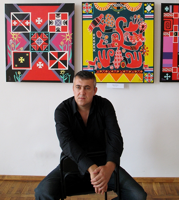 Черкаський експерт-мистецтвознавець відкрив власну виставку