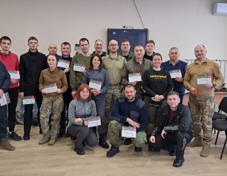alt="участь у навчанні з тактичної медицини"