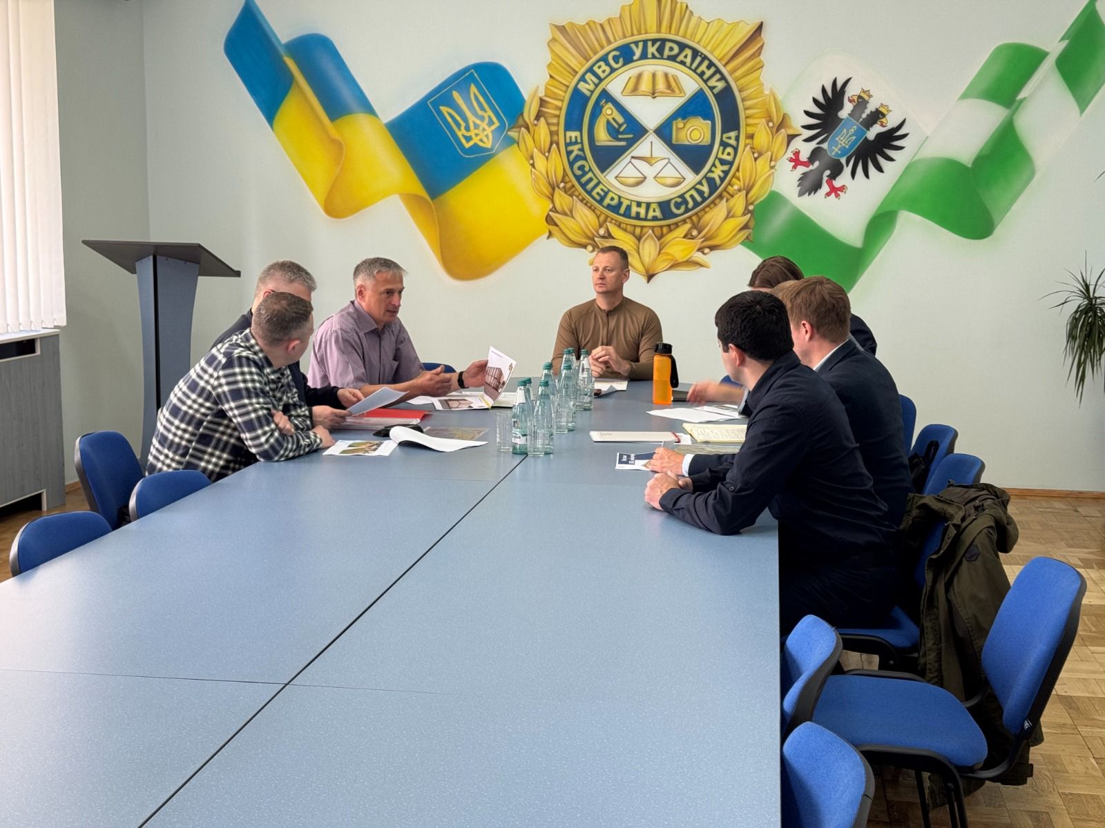 Робоча зустріч за участю директора ДНДЕКЦ МВС Сергія Кримчука