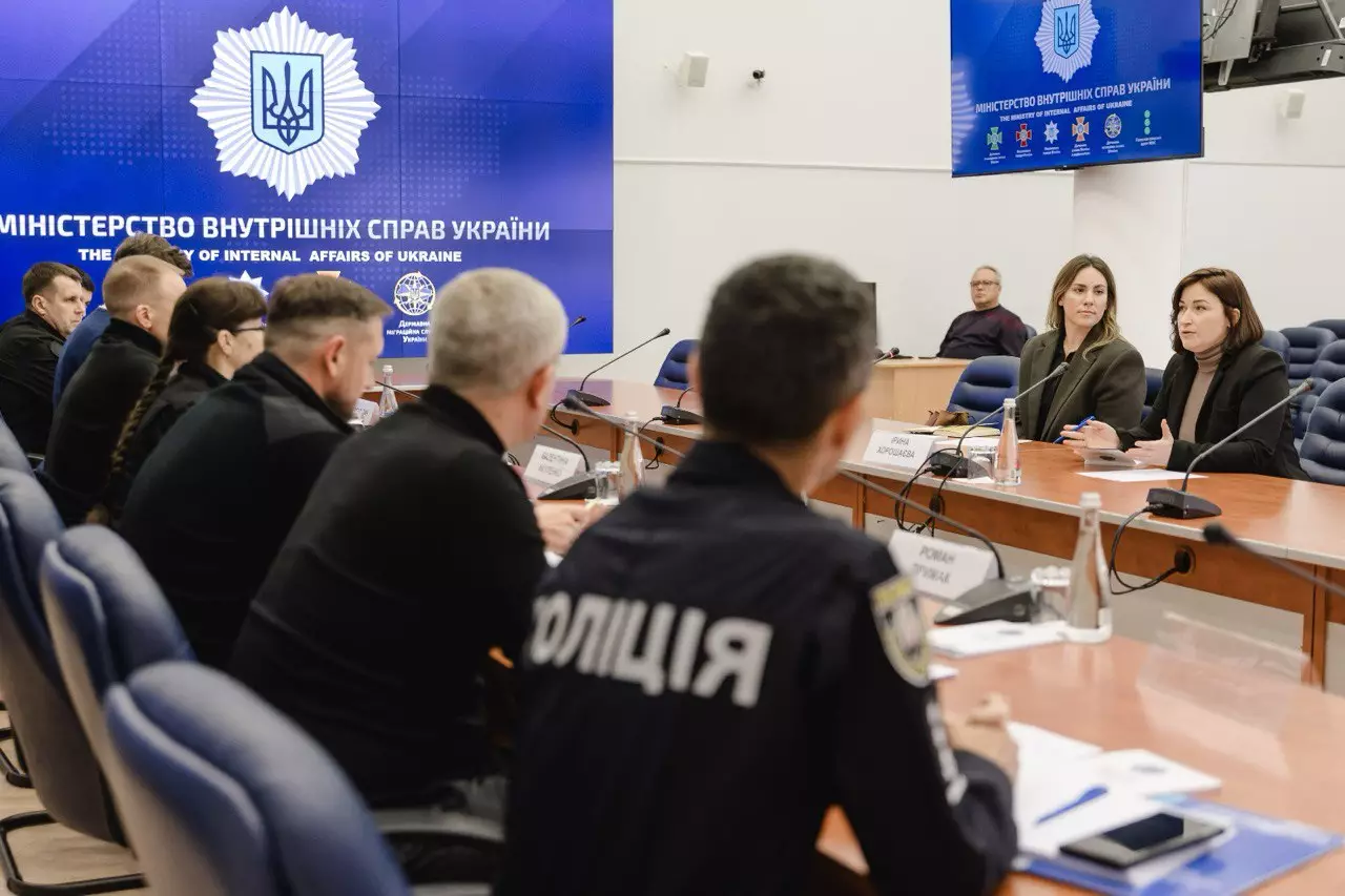 У МВС відбулася зустріч із представниками Romulus T. Weatherman Foundation в Украї