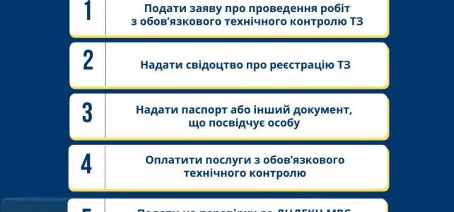 Нагадуємо, що відтепер перевірка технічного стану транспортних засобів під час обов’язкового технічного контролю проводиться і в Державному науково-дослідному експертно-криміналістичному центрі МВС України
