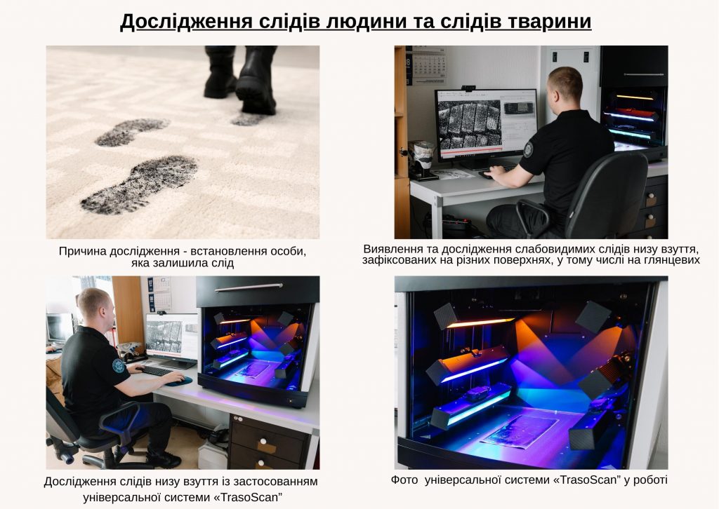 Дослідження слідів людини