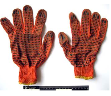 alt="Дослідження слідів структури матеріалу одягу (рукавички, панчохи, шкарпетки тощо)"